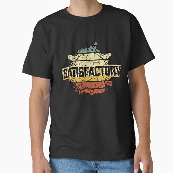 

satisfactory Classic T-Shirt T-Shirt Made in US/AUS Size S-2XL Unisex T-Shirt XXXL