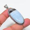 Natural Owhyee Opal Gemstone Handmade 925 Steling Silver Jewelry Pendant 2.36" AP-18418