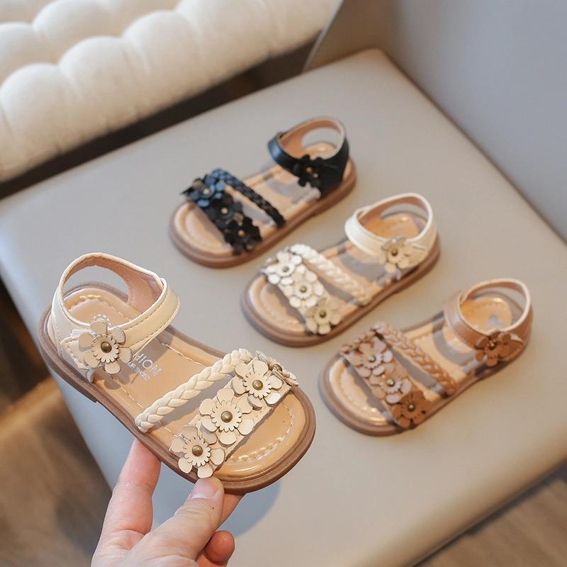 Summer Girls Sandals, Toddler Little Kids Soft Sole Casual Shoes