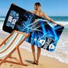 Name Custom Gremio-RS Logo Print Beach Towel, Large Soft Quick Dry Towel for Beach Camping Swimming