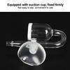 High Transparent Glass Aquarium Carbon Dioxide Refiner Fish Tank CO2 Dissolver Diffuser Atomizer
