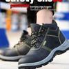 Men's High-Top Steel Toe Safety Shoes