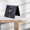 Desktop Clock   Quiet Movement Metal Desk Clock Ornament for Bedroom Bedside Living Room Home