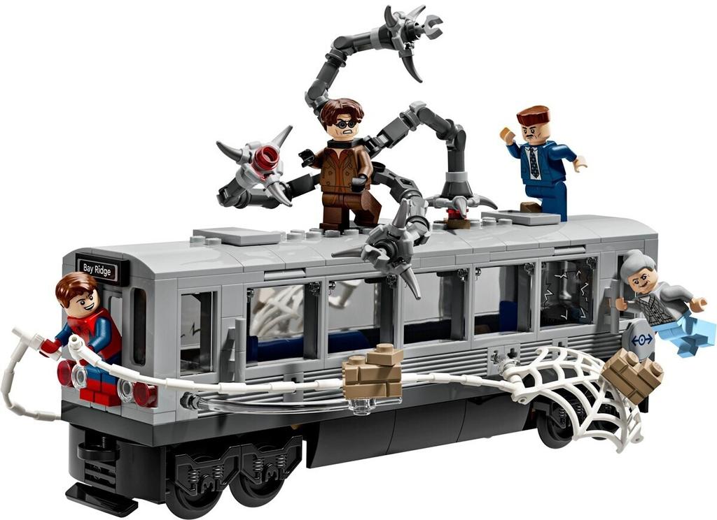 LEGO Konstrukteur Marvel – Spider-Man gegen Doc Ock: Schlägereien im Untergrund (76321)