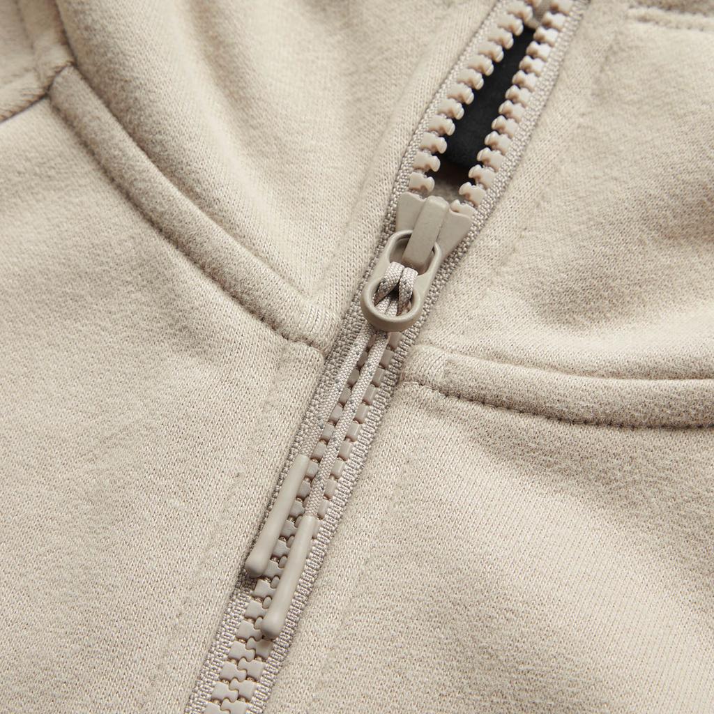 Li Ning Fitness Series Fleecegefütterte Warme Kapuzenstrickjacke Raglan Langarm Sweatshirt Damen Sweatshirt Staubgrau AWDU562-4