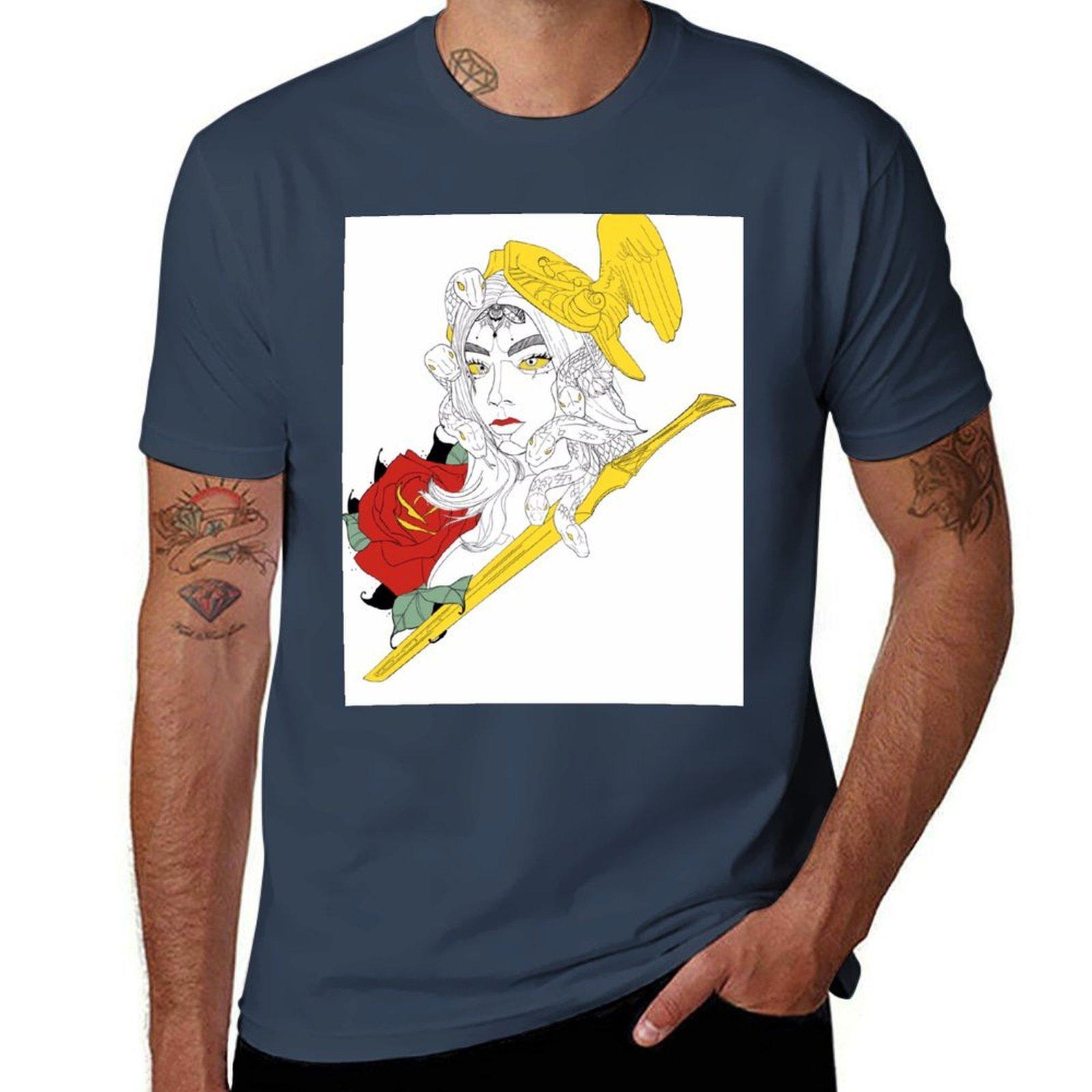 Neo Traditional Valentine TShirt Lightweight Cooling Short Sleeve Tee S