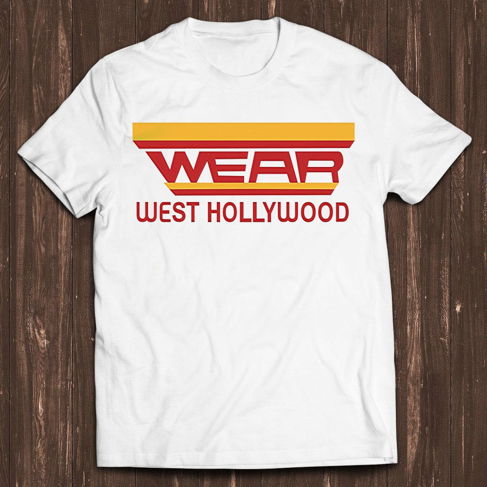 Wear West Hollywood Music 80s Rock Funny Gamer Meme Music Gift Tee T Shirt C1599 4XL