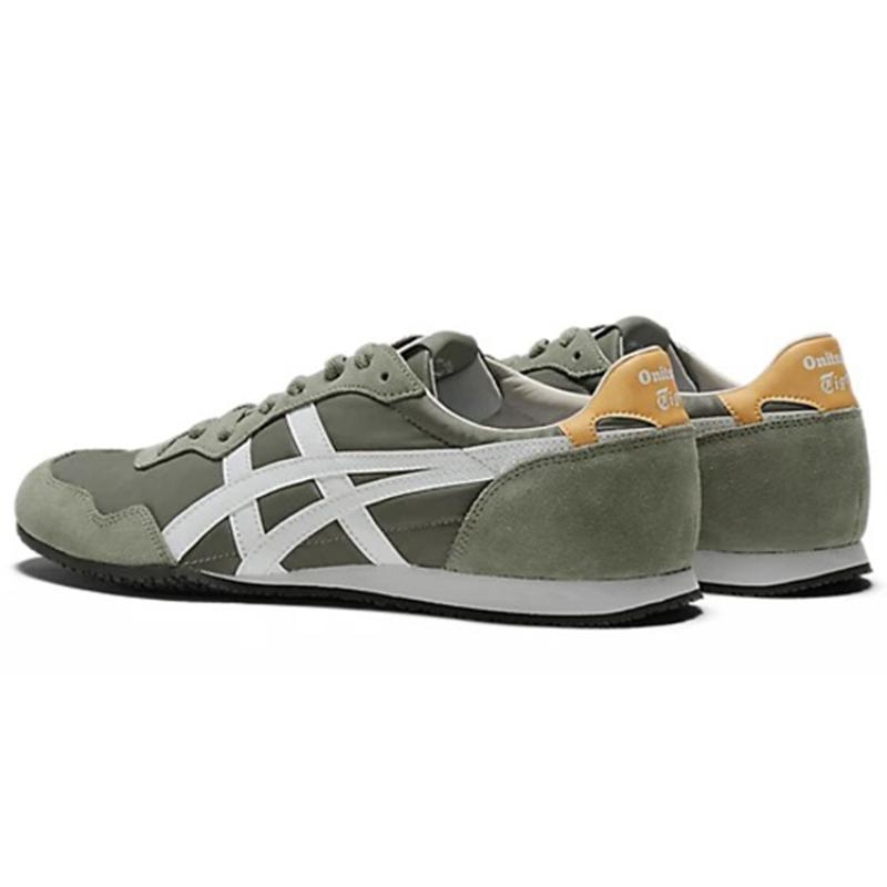 ONITSUKA TIGER Serrano Burnt Olive White Sneakers 1183B400-304