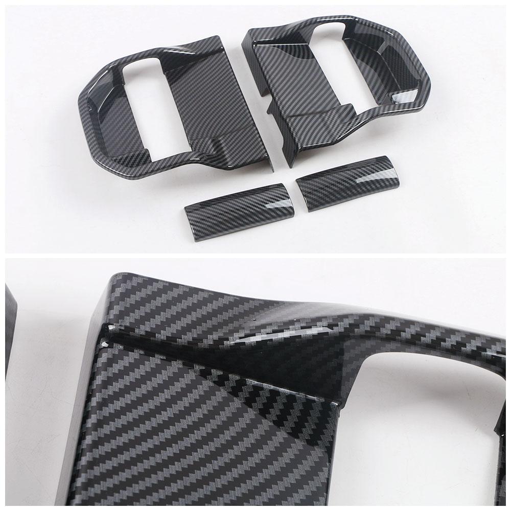 Für Toyota Sienna 2024 2024 2024 Autozubehör Innenraum Mittlere Türgriff Schale Rahmen Abdeckung Zierleiste Nachrüstung Kratzschutz Aufkleber