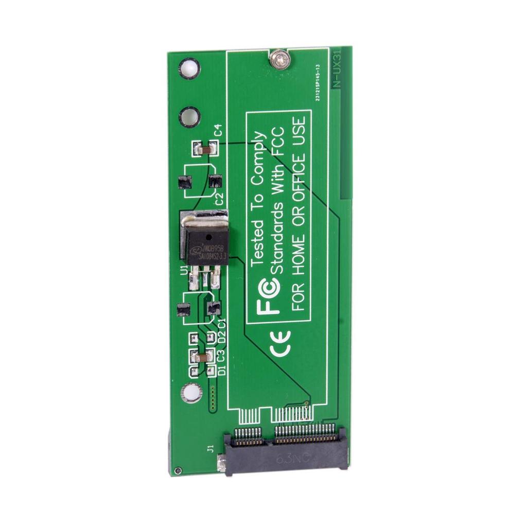 CHENYANG SATA 22p To mSATA Mini PCI E PCBA Assembly Only for UX31 UX21 XM11 SSD Solid State Disk 7+15 -