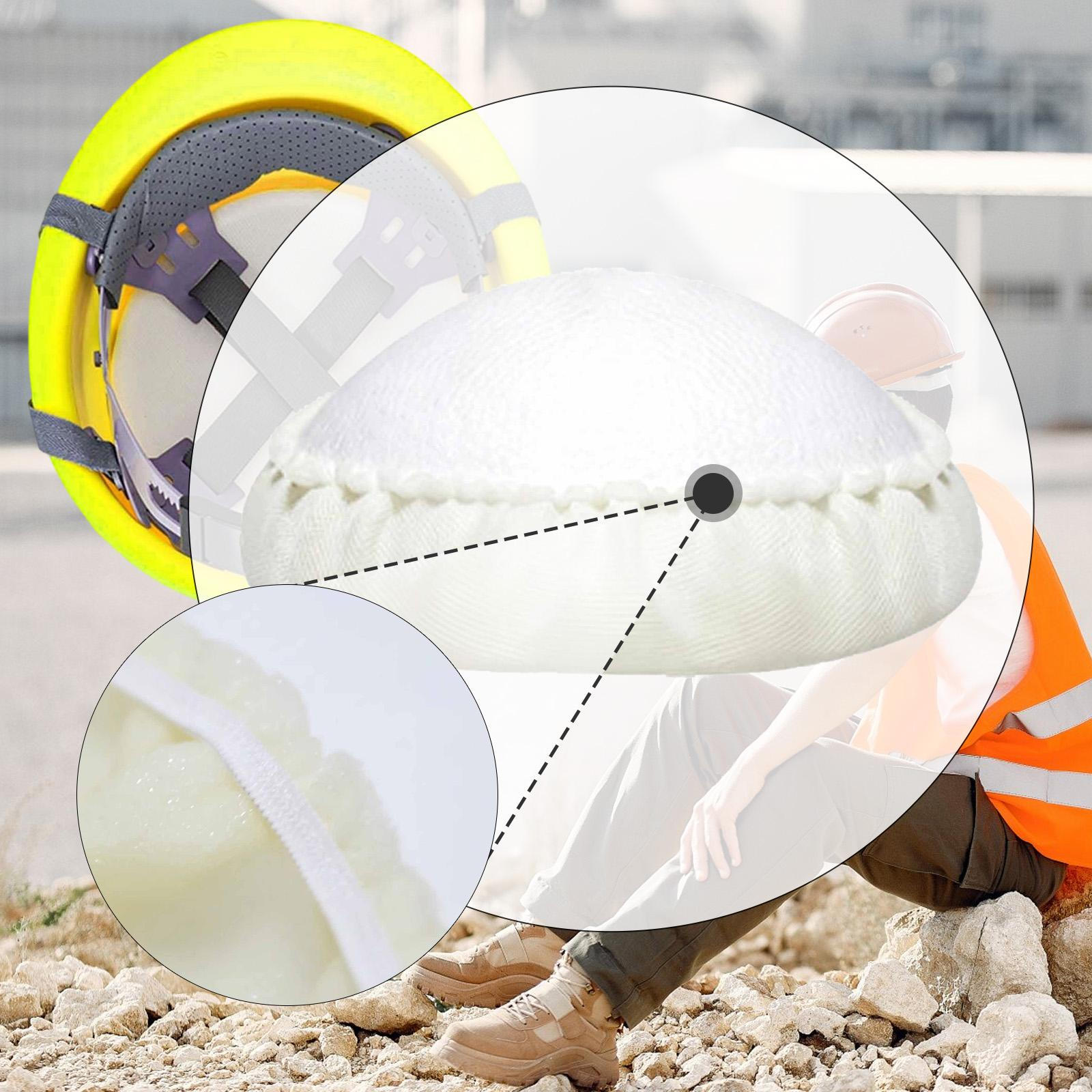 Helmet Cushioning Pad Hard Hat Padding Replacement Universal Polyester Sponge Shockproof