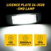 2pcs License 24LED Plate Number Lights for BMW X Series E70 X5 X5 M 2007-up