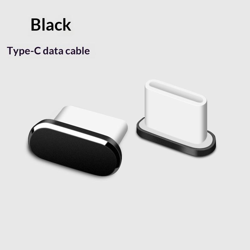 Metal Type C Anti Lost Dust Plugs Lightweight Dustproof Port Covers for Android Phones Laptops Tablets Students Gifts
