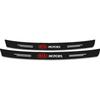 2026 Hot Car Sticker 1pcs Carbon Fiber Car Trunk Rear Bumper Sticker Guard Plate Protector For KIA Cerato Sportage R K2 K3 K5 RI