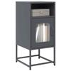 VidaXL Anthracite Bedside Table 36x39x78 Cm Cold-rolled Steel, Side Table, Bedside Cabinet, Side Table for 853412