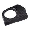 Fot Fiat 500 2007-2015 Real Carbon Fiber Car Driver Side Dashboard Air Outlet Decorative Panel Sticker Car Interior Accessories