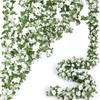2.5m Rose Artificial Silk For Wedding Garland  Fake Plant Flowers Vine Home Room Wedding Wall Hanging Garden Arch DIY Decoration
