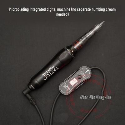 All-Disposable Tattoo Machine for Eyebrows & Eyeliner - Integrated Mist Eyebrow Instrument