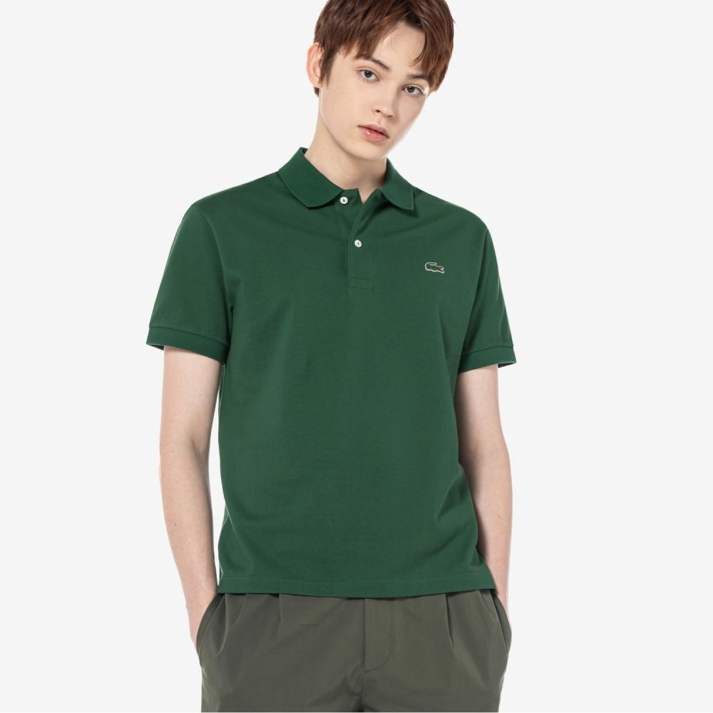 

LACOSTE Мужская французская базовая рубашка-поло с коротким рукавом [Зеленый]