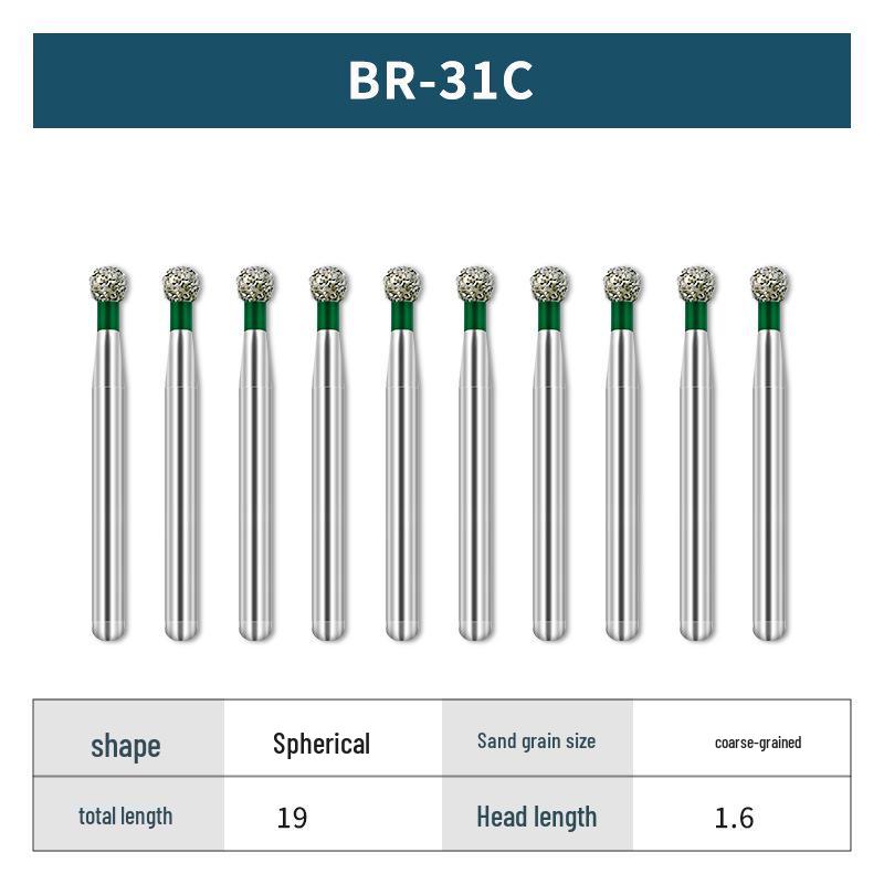 High-Speed Diamond Dental Burs for Polishing, Grinding, and Oral Care