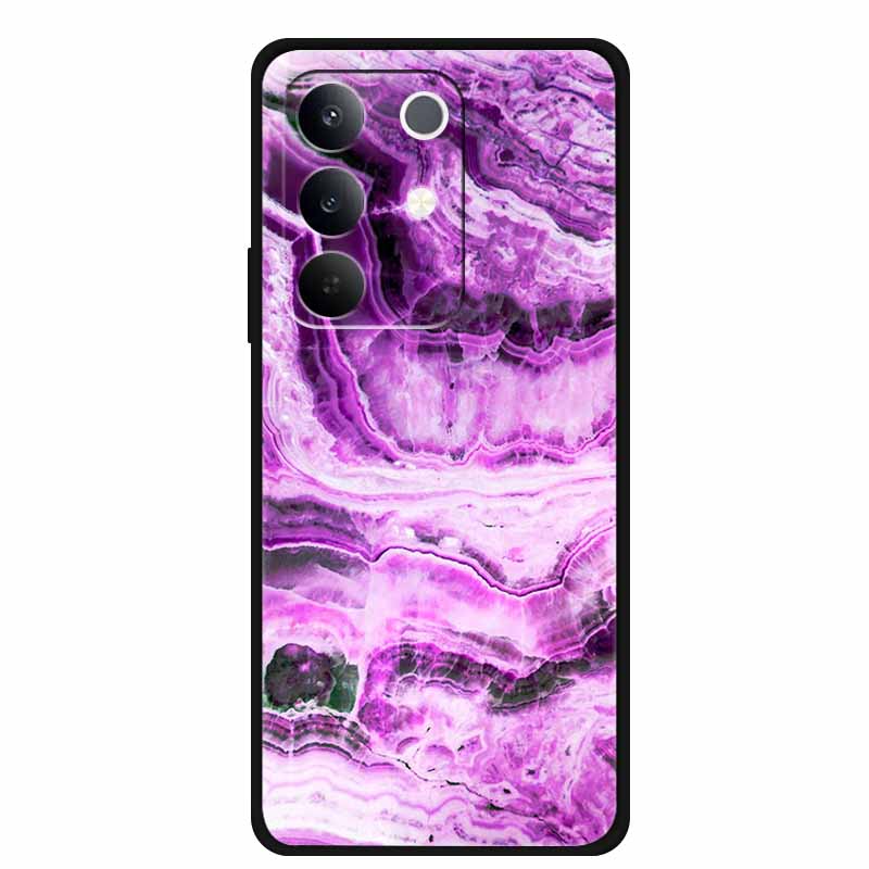 Case For Realme 15x 5G Global Version Marble Capa Soft Silicone Back Cover For Realme 15 X Cases Mica Painted TPU Phone Bumper