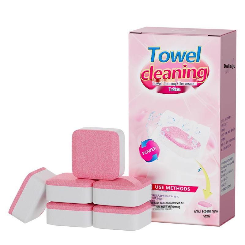 New User Discount: Towel Cleaner Detergent for De-yellowing, Desmell and Restoration