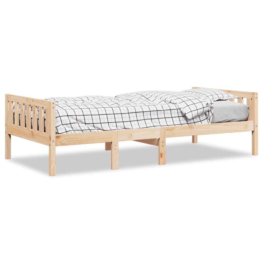 Vidaxl Łóżko Dziecięce Bez Materaca, 80X200 Cm, Lite Drewno Sosnowe