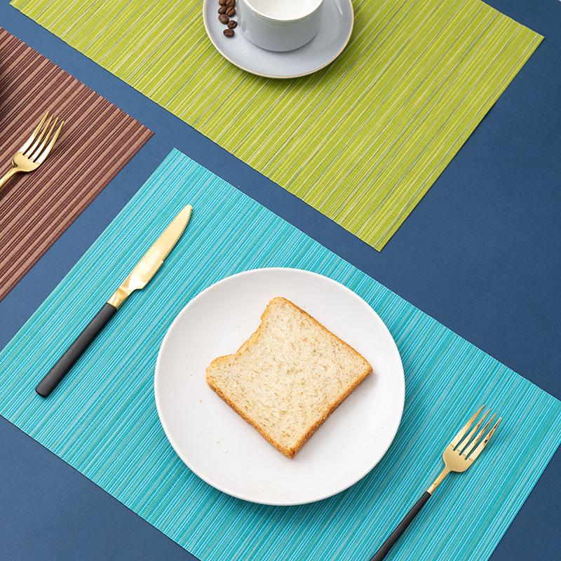 PVC Mat för Matbord Kökstillbehör Underlägg för Rätter Värmeunderlägg Bordstabletter för Matbord Bordstablett Bord