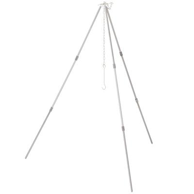 LOGOS Mini Tripod Wide 81063125 Silver Width 60 X Depth 52 X Height 79 Cm (approx.)