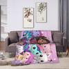 G-Gabby’s Dollhouseds Plush Blanket Boy Girl  Flannel Bedding Throws For Couch Bed Super Warm Custom DIY Quality Bedspread Gift