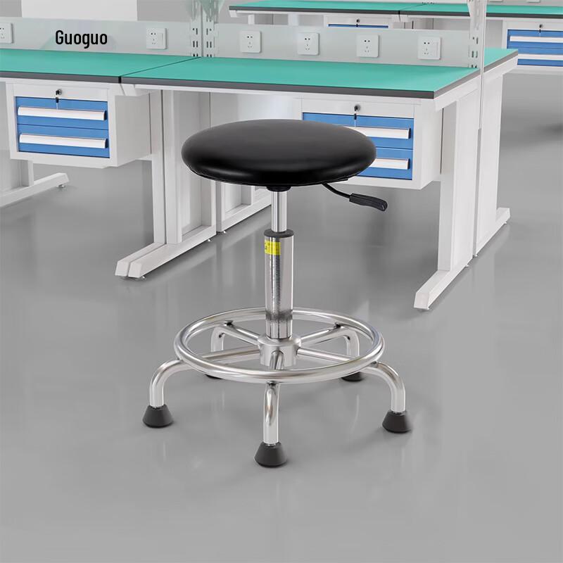 Jingdun Anti-static Height-Adjustable Round Stool