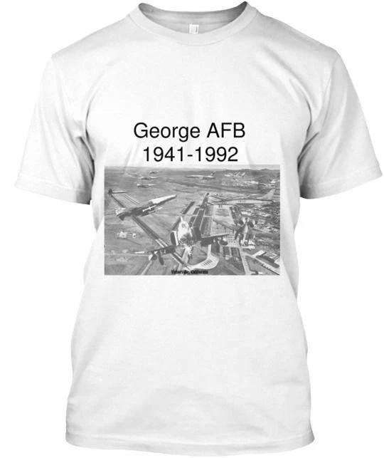

George AFB Tee T-Shirt Made in the USA Size S to 5XL L