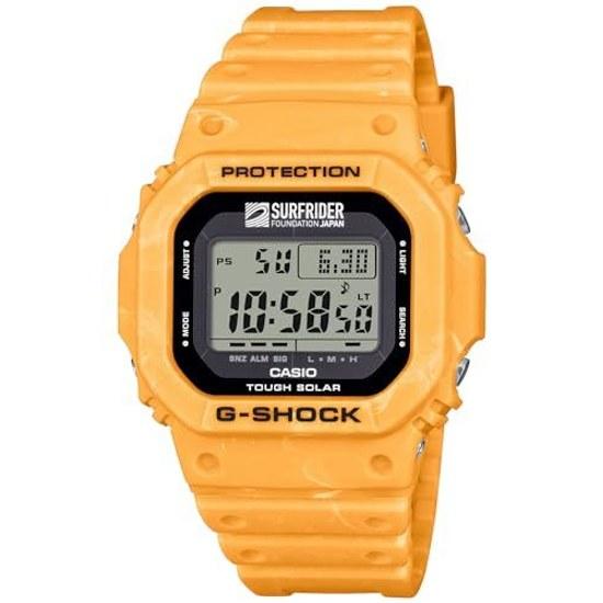 Zegarek Casio G-Shock produkt krajowy oryginalny zastosowano materiały przyjazne dla środowiska model współpracy z Surfrider Foundation Japan Wytrzymały męski