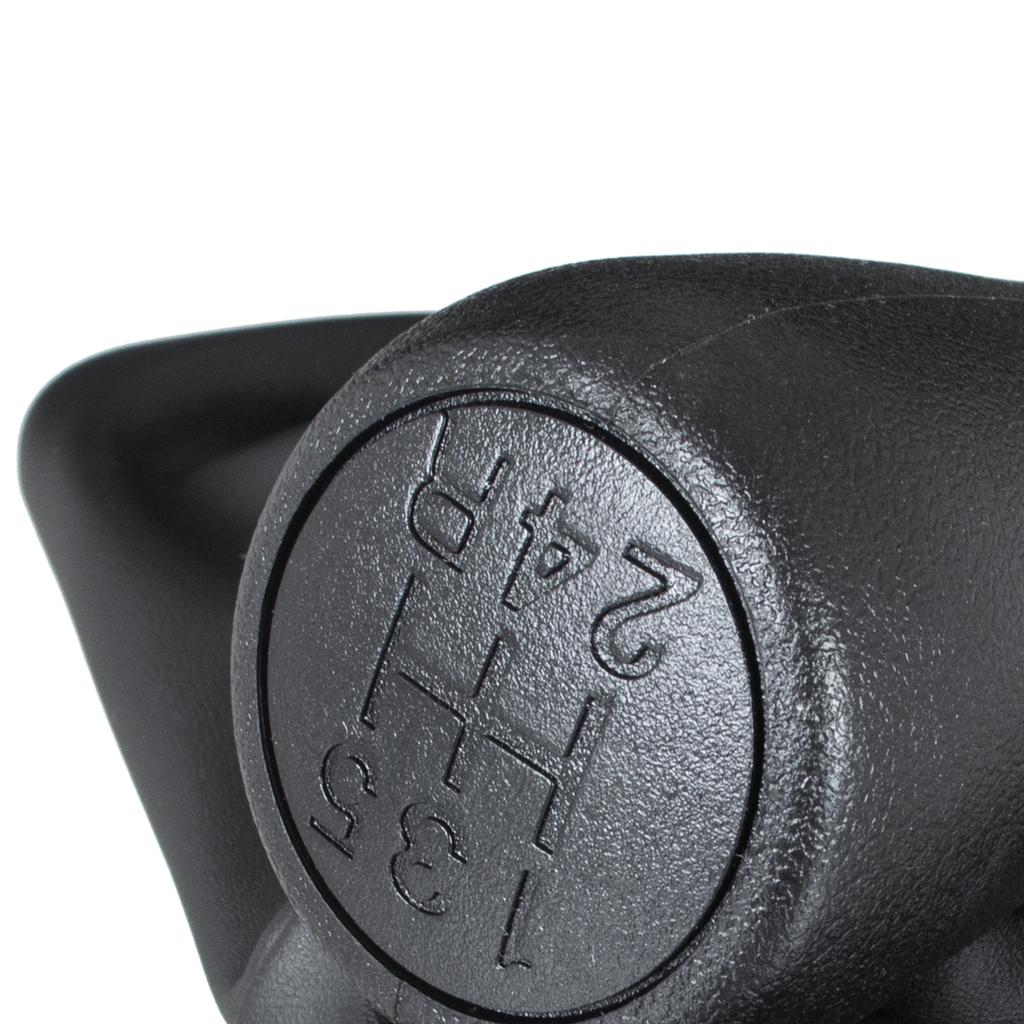 Fiat Qubo 08-16 Gear Knob Black with Gaiter, 5 Speed