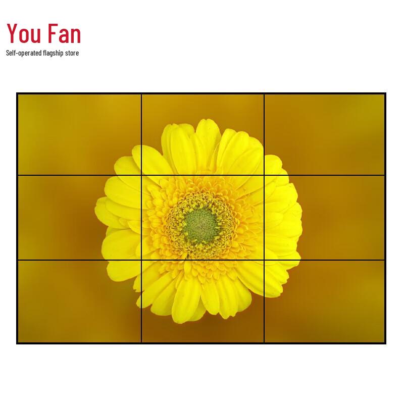 YOUFAN 55-inch 0.88mm Bezel LED LCD Video Wall Display