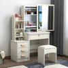 Multifunctional Compact Vanity with Storage Cabinet