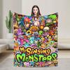 My Singing Monsters Soft Cozy Blanket For Living Room  Graphic Throw Blanket Autumn Travel Office Flannel Bedspread