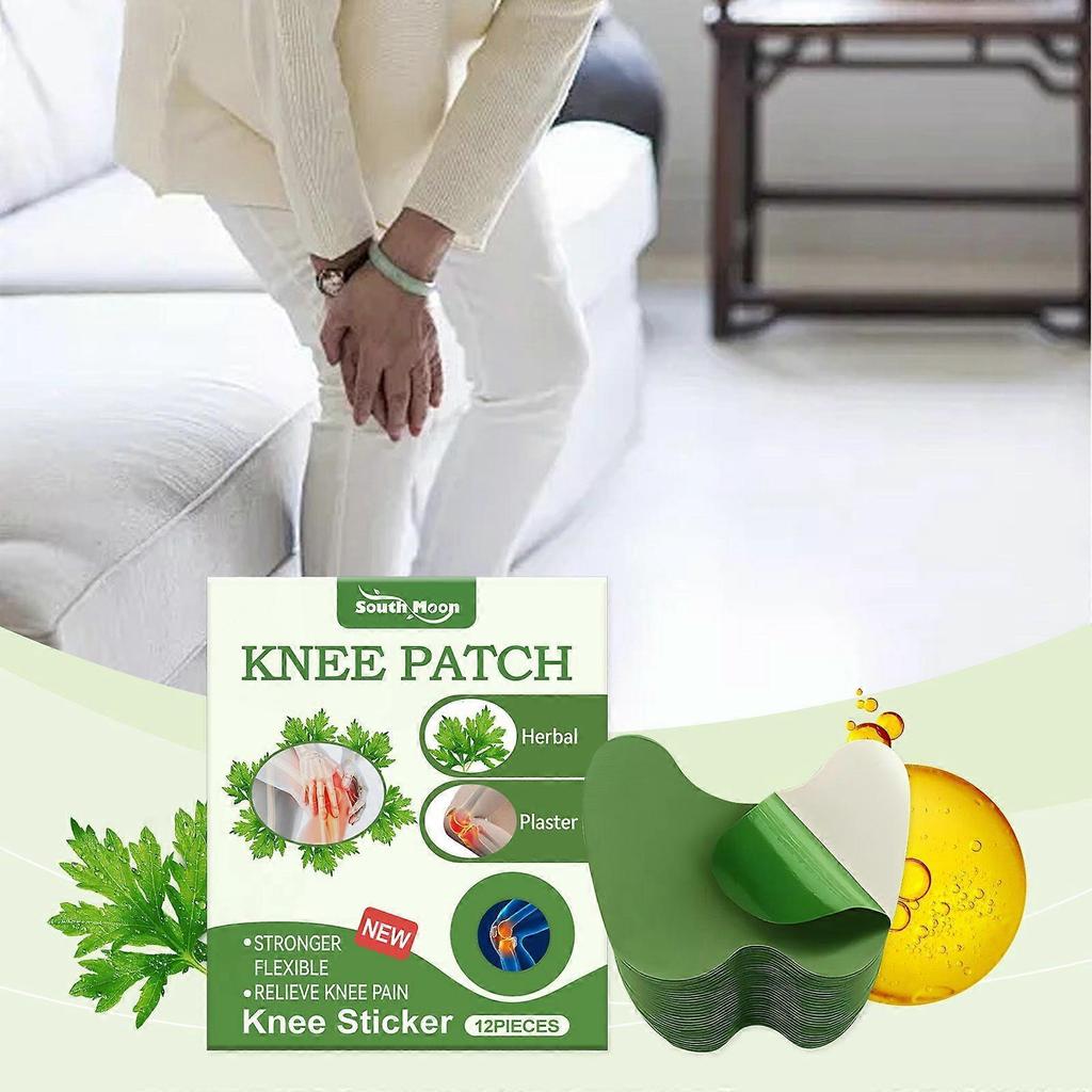 South Moon Mugwort Knee Care Patch: A Daily External Care Patch For Nourishing Knee Joints With Mugwort Formula
