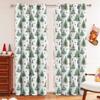 1pc Christmas Blackout Curtains with Christmas Tree Pattern, Suitable for Christmas Family Dinners and Parties