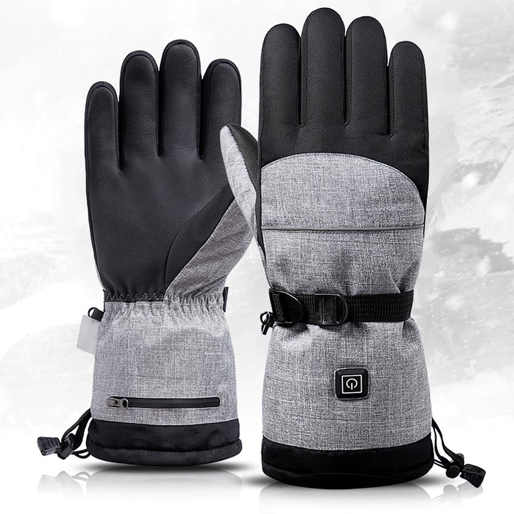 1 Pair Winter Hand Warmer Cycle Motorcycle Bicycle Gloves Electric Thermal Gloves ColdDay Camping
