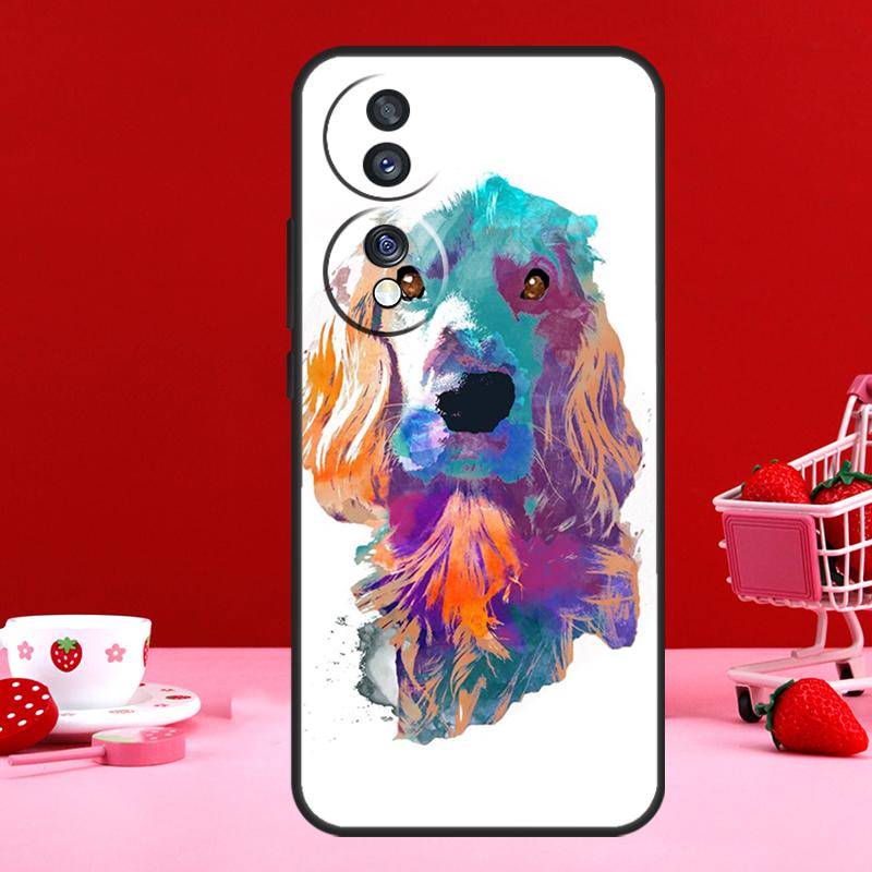 Étui pour chien Épagneul Cocker Anglais Pour Honor 90 Lite 70 50 Magic 6 Pro 5 Lite X6 X7 X8 X9 X6a X7a X8a X9a X9b X8b Coque