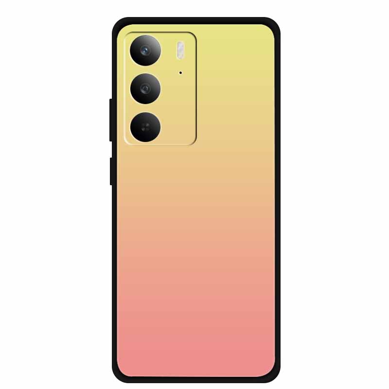 Cover per Realme C75 RMX3941 C75X 4G Posteriore Morbida in Silicone Colorata Lusso TPU Custodia Telefono C 75 Bumper Girly Gradiente Viola