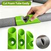 Foam Pipe Cutter Tool Insulation Cutting Guide Fixture Household Fixed Clamp Tube Cutting Tool Durable Easy To Use Big Small New