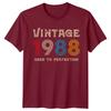 Vintage 1988 Unisexs T Shirt 38th Birthday Gift Aged To Perfection