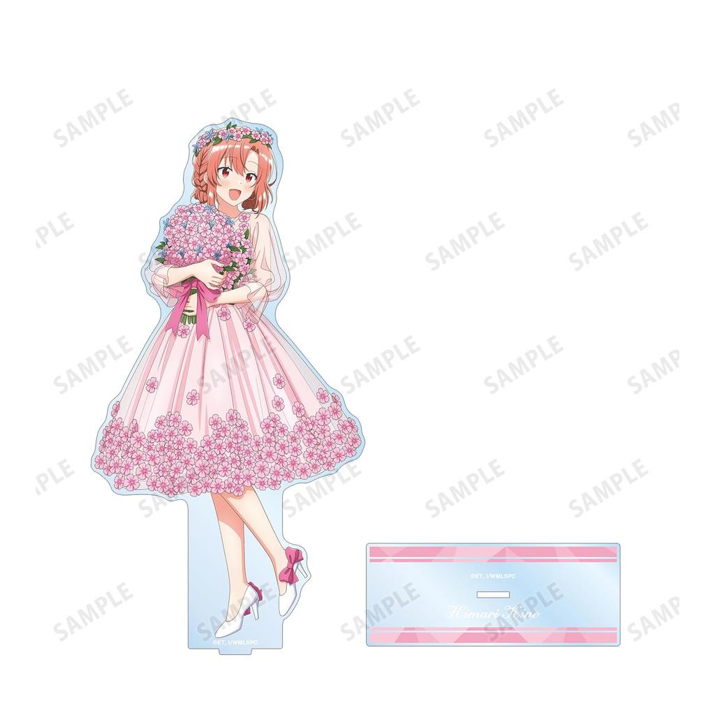 TV Anime Love Like a Original Illustration of Kino Himari In a Petal Dress Extra Large Acrylic Stand "Sing Whisper" Ver.