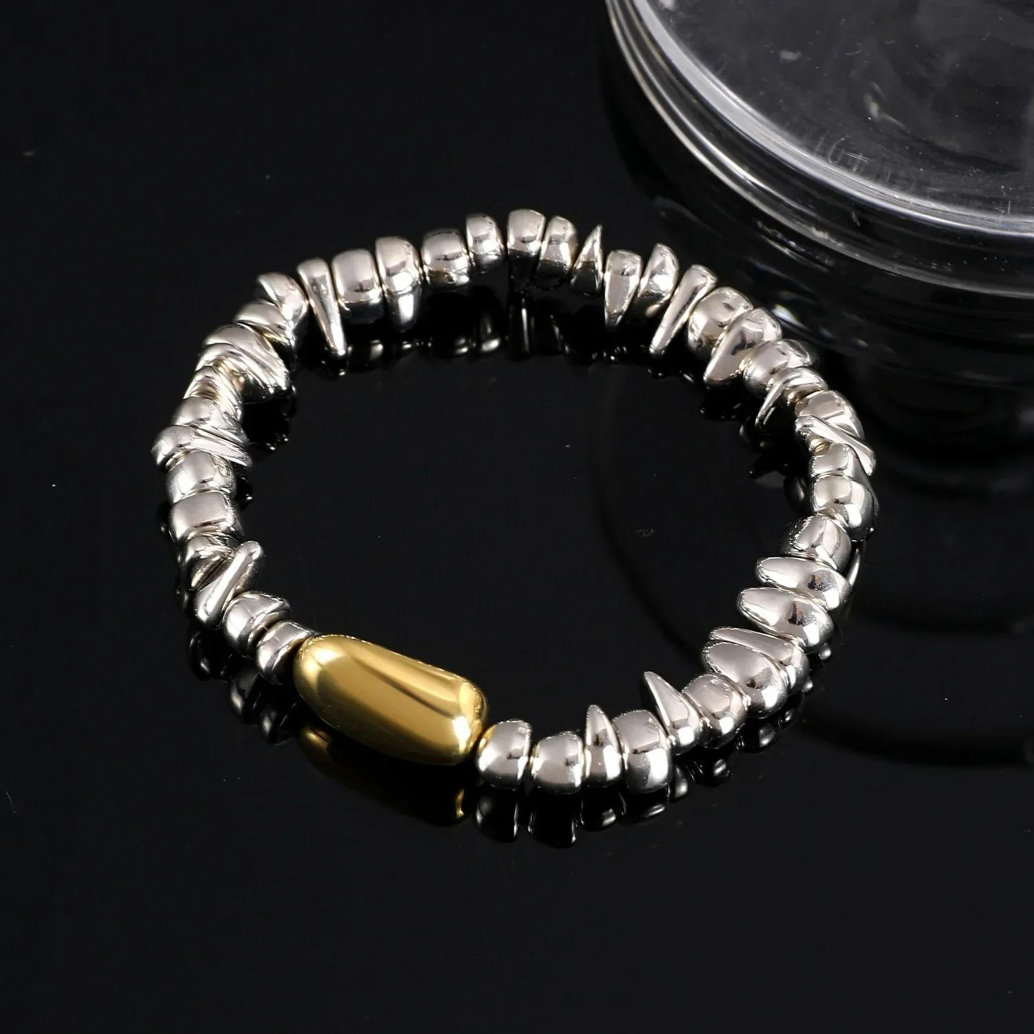 

New Vintage CCB Bead Irregularity Unique Design Heart-Shaped Pendant Necklace Sets for Woman Fashion Necklace Zircon Holiday