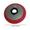 Grease Suction Pan Wear Resistant Outer Dia 29 cm/11.42 '' Leakproof 600 cc Portable Replace Part Lubricating Oil Suction Cup