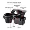Multipurpose Car Door Storage Box Hanging Holders Waterproof Designs Seat Side Window Organizers for Phones Cups Key