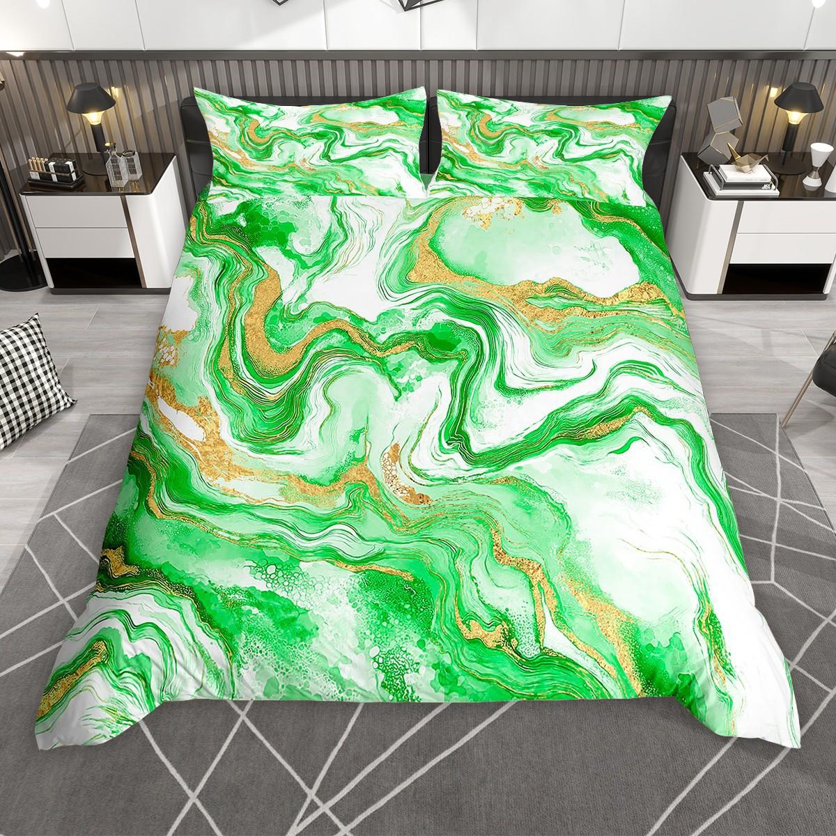 

Homewish Chic Marble Duvet Cover Set, Aesthetic Watercolor Artwork Comforter Cover Set, Colorful Marbling Bed Set DE XS 100x135cm 2pcs&set
