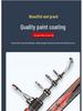 Multi-Section Carbon Casting Rod for Big Fish with Large Guide Rings